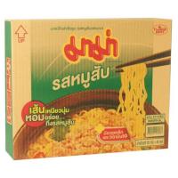 มาม่า บะหมี่กึ่งสำเร็จรูป รสหมูสับ 60 กรัม แพ็ค 40
