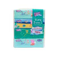 นุดา ซอฟท์แพ็ค กระดาษเช็ดหน้า 150 แผ่นคู่ x 3 ห่อ (Nuda Soft Pack Premium 2-Ply Facial Tissue 150 Sheets x 3 Packs)