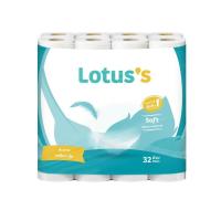 ราคา โลตัสซอฟท์กระดาษชำระ 32ม้วน LOTUSS (24637688)