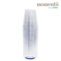ราคา โมเมนโต ถ้วยพลาสติกเนื้อแข็งใส 8OZ 25 ใบ MOMENTO (51244440)