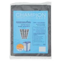 แชมเปี้ยน แบ็ค ถุงขยะแบบมาตรฐาน ขนาด 36 x 45นิ้ว ความจุ 180 ลิตร 5 ใบ (Champion Bags 180L 36 x 45inches Standard Bin Liner 5pcs)