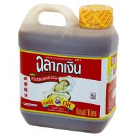 ฉลากเงิน ซอยหอยนางรม 1ลิตร (Cha-Lark-Ngurn Oyster Sauce 1L)