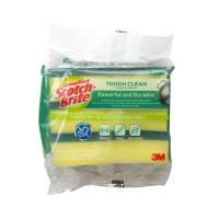 ราคา 3M ฟองน้ำแอนตี้แบคทีเรียสีเขียว แพ็ค 2+1 SCOTCH BRITE (71420711)