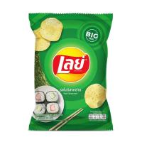 ราคา เลย์มันฝรั่งแผ่นเรียบโนริสาหร่าย 69 กรัม LAYS (9208445)