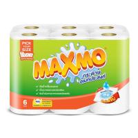 แม็กซ์โม กระดาษอเนกประสงค์ 6 ม้วน (Maxmo Multi-Purpose Towel 6 Rolls)