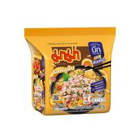 มาม่า บิ๊กแพค บะหมี่กึ่งสำเร็จรูป รสหมูสับ 90กรัม x 4 ซอง (Mama Big Pack Minced Pork Flavour Instant Noodles 90g x 4 pcs)