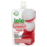 ราคา เจเล่ดับเบิ้ลเยลลี่กลิ่นลิ้นจี่ 125 ก. JELE DOUBLE JELLY (50449902)