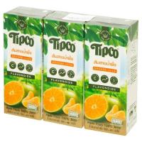 ราคา ทิปโก้น้ำส้มสายน้ำผึ้ง100% 200มล.x3 TIPCO (15537250)