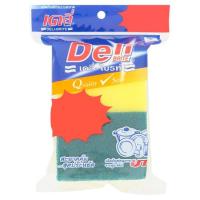 ราคา เดลี่ ใยขัดอเนกประสงค์ แพ็ค 4 DELI (73567531)