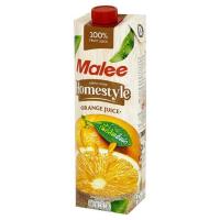 ราคา มาลีโฮมสไตล์ น้ำส้ม 100% 1000 มล. MALEE (50881994)