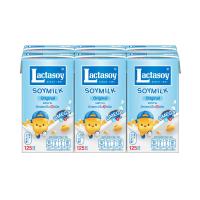 ราคา แลคตาซอย นมถั่วเหลืองรสหวาน 125 มล. แพ็ค 6 LACTASOY (166578299)