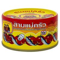 สามแม่ครัว ปลาแมกเคอเรลในซอสมะเขือเทศ 190กรัม (Three Lady Cooks Mackerel In Tomato Sauce 190g)