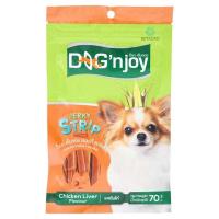 ราคา ด็อก เอ็นจอย เจอร์กี้ สตริพ รสตับไก่70ก. DOG N JOY (74588044)