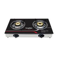 ราคา IMARFLEX เตาแก๊สกระจกหัวคู่ รุ่น IG-611 IMARFLEX (50452229)