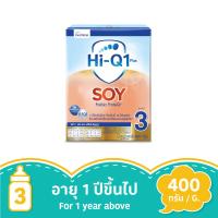 ราคา ดูเม็กซ์ ไฮคิว 1 พลัส ซอย พรีไบโอโพรเทก นมถั่วเหลืองสูตรผสมใยอาหาร สำหรับเด็กอายุ 1 ปีขึ้นไป 400กรัม (Dumex Hi-Q 1 Plus Soy Prebio ProteQ Soy Milk Powder with Fiber 400g)