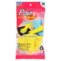 ราคา โพลีไบรท์ ถุงมือยาง EXTRA LONG M POLY BRITE (75197286)
