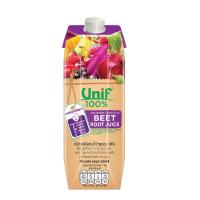 ราคา ยูนิฟน้ำบีทรูทแครอทม่วง+ผลไม้รวม1000มล. UNIF (6943837)