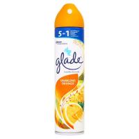 เกลด สเปรย์ปรับอากาศ กลิ่นสปาร์คกิ้ง ออเรนจ์ 320มล. (Glade Sparkling Orange Scent Air Freshener Spray 320ml)
