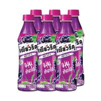 ราคา เพียวริคุฟรุ้ตไวท์ทีองุ่นเคียวโฮ350มล แพ็ค 6 PURIKU (168838907)