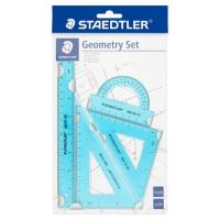ราคา STAEDTLERชุดเรขาคณิตพลาสติก สีนีออน STAEDTLER (75113325)