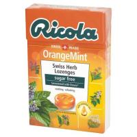 ราคา ริโคลาออเรนจ์มินต์ชูการ์ฟรี 40 กรัม RICOLA (50853291)