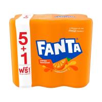 ราคา แฟนต้าส้มกระป๋อง 325มล.x6 FANTA (5922526)