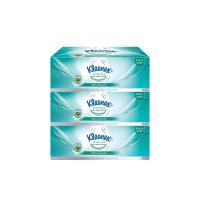 คลีเน็กซ์ ไวท์ที กระดาษเช็ดหน้า 80 แผ่น x 3 กล่อง (Kleenex White Tea Facial Tissues 80 sheets x 3pcs)
