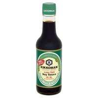 ราคา คิคโคแมน ซอสถั่วเหลือง สูตรเกลือน้อยลง 250มล. (Kikkoman Less Salt Soy Sauce 250ml)