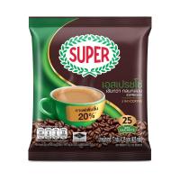 ราคา ซุปเปอร์กาแฟ 3อิน1 เอสเปรสโซ่ 17กX25ซอง SUPER (18935494)