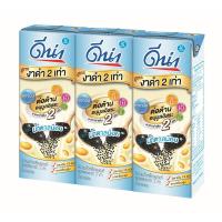 ราคา ดีน่านมถั่วเหลืองผสมงาดำน้ำตาลน้อย230มล แพ็ค 3 DNA (160083225)