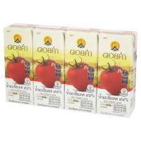 ราคา ดอยคำ น้ำมะเขือเทศ 99% 200 มล. แพ็ค 4 DOI KHAM (164942378)