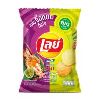ราคา เลย์ร็อคกุ้งเผาและน้ำจิ้มซีฟู้ด 69 กรัม LAYS (74231510)