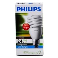 ราคา PHILIPS หลอดประหยัดไฟTORNADO 24W.คูลเดย์ PHILIPS (20910002)