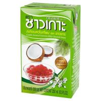 ชาวเกาะ กะทิอบควันเทียน สำหรับทำขนม 250มล. (Chaokoh Scented Candle Coconut Milk For Dessert 250ml)