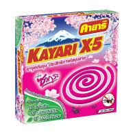 คายาริ ยาจุดกันยุง กลิ่นซากุระ144กรัม x 12ขด (Kayari Sakura Scent Mosquito Coil 144g x 12 pcs)