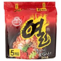 โอโตกิ ยวน ราเมียน ราเม็งกึ่งสำเร็จรูปรสหมูต้มยำ 120กรัม x 5 ชิ้น (Ottogi Yeul Ramyon 120g x 5pcs)
