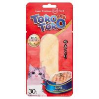 ราคา โทโร โทโร่ ขนมแมวไก่ย่าง 30ก TORO TORO (50160183)