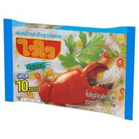 ไวไว เส้นหมี่กึ่งสำเร็จรูปปรุงรส 55กรัม x 10 ซอง (Wai Wai Instant Rice Vermicelli 55g x 10pcs)