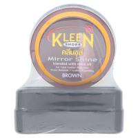 ราคา คลีนชูส์ขี้ผึ้งขัดรองเท้าสีน้ำตาล 60มล. KLEEN SHOES (1552821)