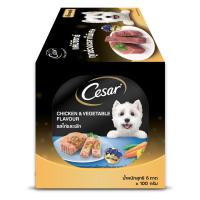 ราคา ซีซาร์ ถาดมัลติแพ็คเนื้อไก่ผักรวม100ก.x6 CESAR (70022461)