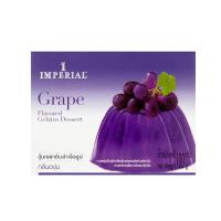 อิมพีเรียล วุ้นเจลาตินสำเร็จรูป รสองุ่น 100กรัม (Imperial Grape Flavour Gelatin Dessert 100g)