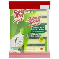 ราคา สก๊อตช์ไบรต์แพ็ค 6 ฟรีน้ำยาล้างจาน 550มล SCOTCH BRITE (3394735)