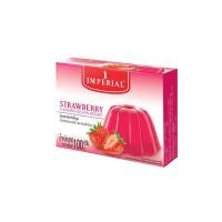 อิมพีเรียล วุ้นเจลาตินสำเร็จรูป รสสตรอเบอร์รี่ 100กรัม (Imperial Strawberry Flavoured Gelatin Dessert 100g)