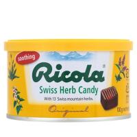 ราคา ริโคล่า ลูกอมรสสมุนไพร 100กรัม (Ricola Swiss Herb Candy 100g)