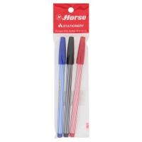 ราคา ตราม้า ปากกาสีน้ำ H-110 X3 (คละแบบ) HORSE (15185591)