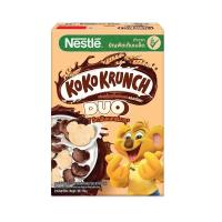 เนสท์เล่ โกโกครั้นซ์ ดูโอ้ อาหารเช้าซีเรียลโฮลเกรน รสช็อกโกแลต 330กรัม (Nestle Koko Krunch Duo Whole Grain Chocolate Flavoured Breakfast Cereals 330g)