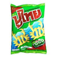 ปูไทย ขนมทอดกรอบ กลิ่นรสโนริสาหร่าย 68กรัม (Puthai Seaweed Flavor Crispy Snack 68g)