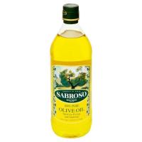 ซาโบรโซ เพียว น้ำมันมะกอกธรรมชาติผ่านกรรมวิธี 1ลิตร (Sabroso Pure Olive Oil 1L)