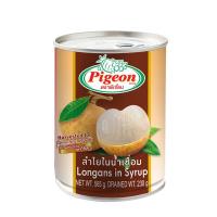 พีเจี้ยน ลำไย ในน้ำเชื่อม 565กรัม (Pigeon Longans In Syrup 565g)