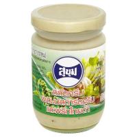 สุขุม สลัดครีมผสมมัสตาร์ดครีมและพริกไทยดำ 220มล. (Sukhum Salad Cream with Mustard Cream and Black Pepper 220ml)